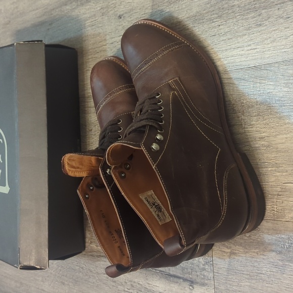 Stacy Adams Madison Cognac Boots - Picture 2 of 9